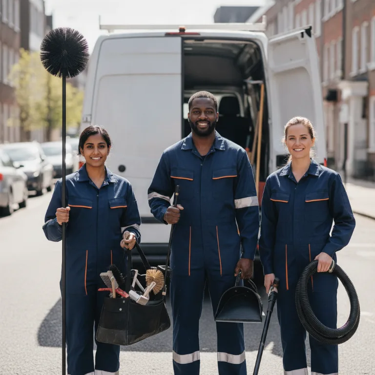 Chimney Sweep team in Morley